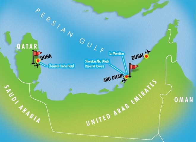 Abu Dhabi and the Persian Gulf © SW
